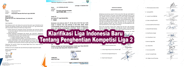 Klarifikasi Liga Indonesia Baru Tentang Penghentian Kompetisi Liga 2